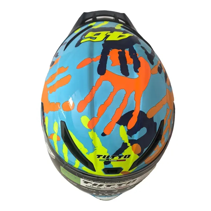 TUTTO K6 แถมฟรี3เด้ง หมวกกันน็อค หมวกกันน็อกเต็มใบ กันน็อคเต็มใบชิวทึบ โฉมใหม่ รองรับการติดตั้งบลูทูธ - รูปที่ 5