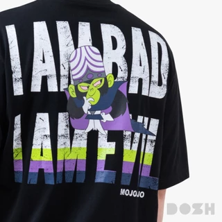 DOSH MEN'S OVERSIZED T-SHIRTS POWERPUFF GIRLS เสื้อยืดโอเวอร์ไซส์ DPGMT5002-BL (M-2XL)