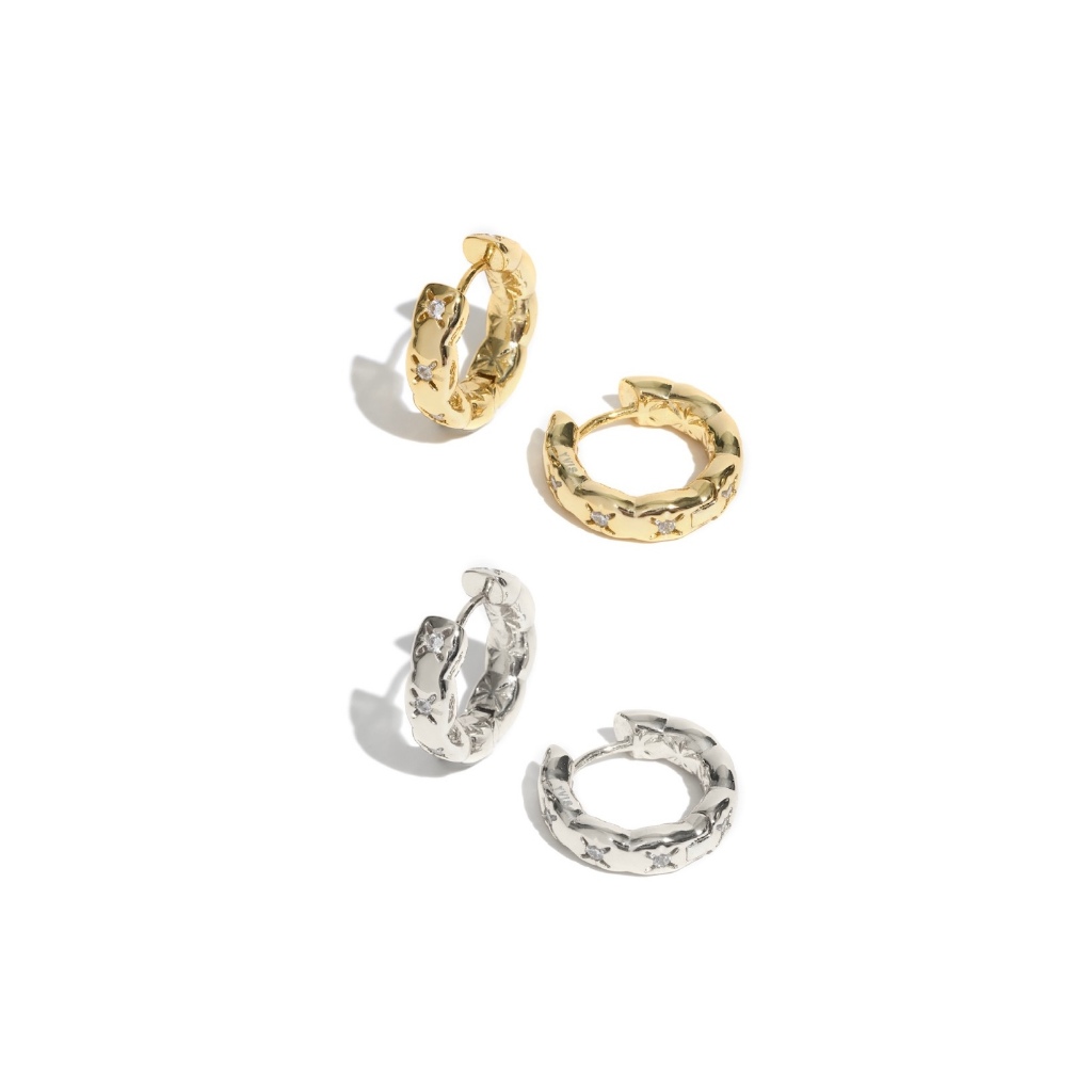 YVIS Cloudy Hoop Earring