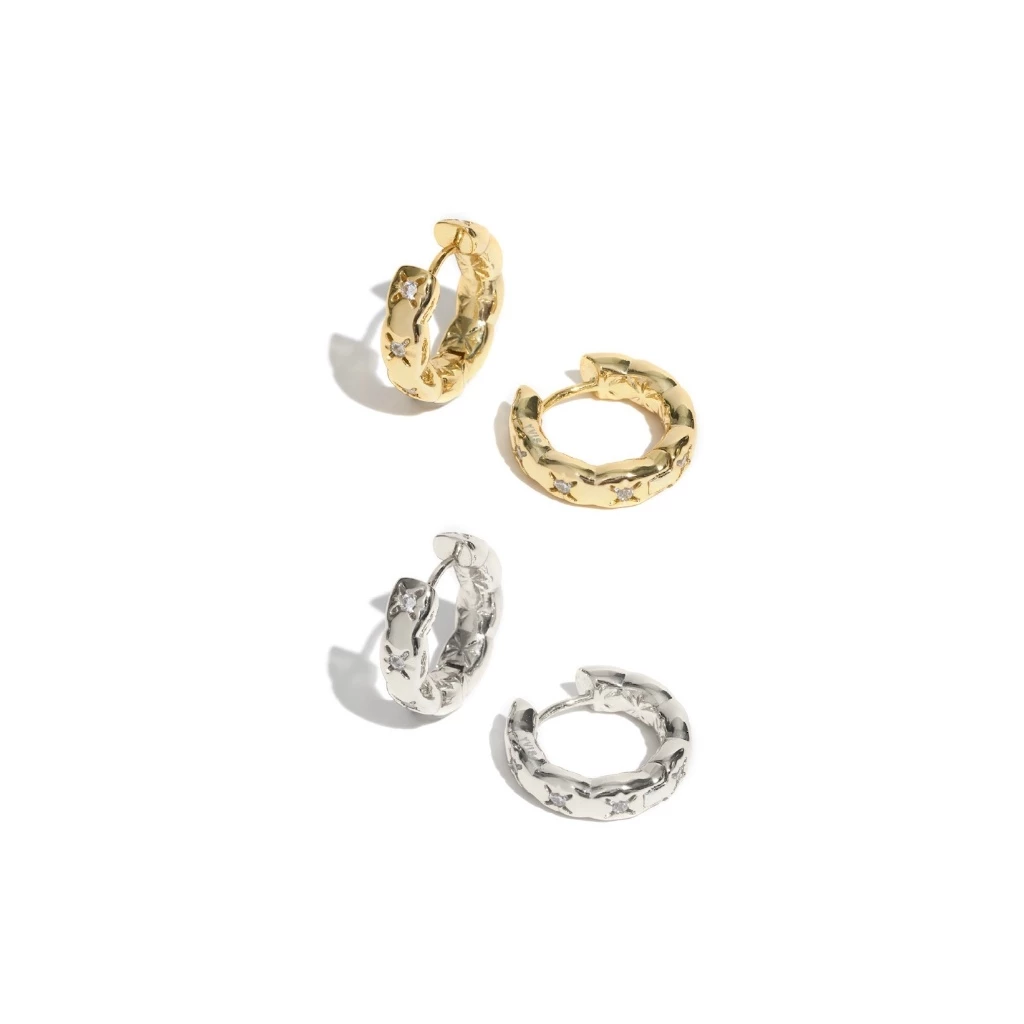 YVIS Cloudy Hoop Earring