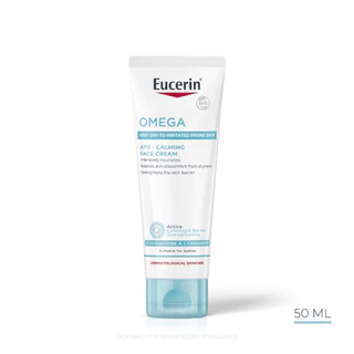 Eucerin ยูเซอริน โอเมก้า อะโท-คาล์มมิ่ง เฟซ ครีม 50 มล.
