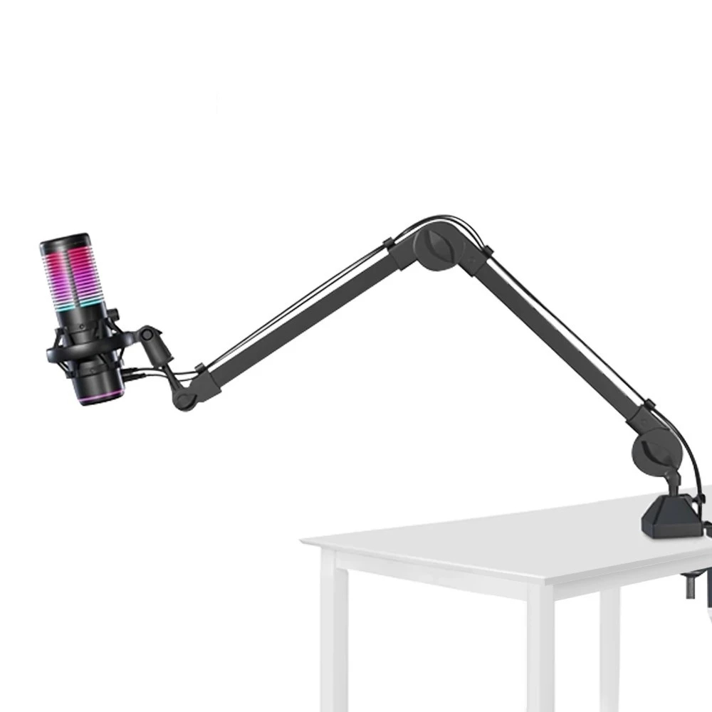 🔥ขายดีมาก🔥 ขาแขวนไมโครโฟน Microphone Boom Arm EGA รุ่น Type SM1 ขาตั้งไมค์โครโฟนแบบหนีบโต๊ะ