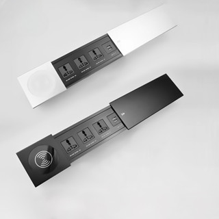 ซ็อกเก็ตเลื่อนเดสก์ท็อปแบบฝังรองรับการชาร์จโทรศัพท์มือถือแบบ…