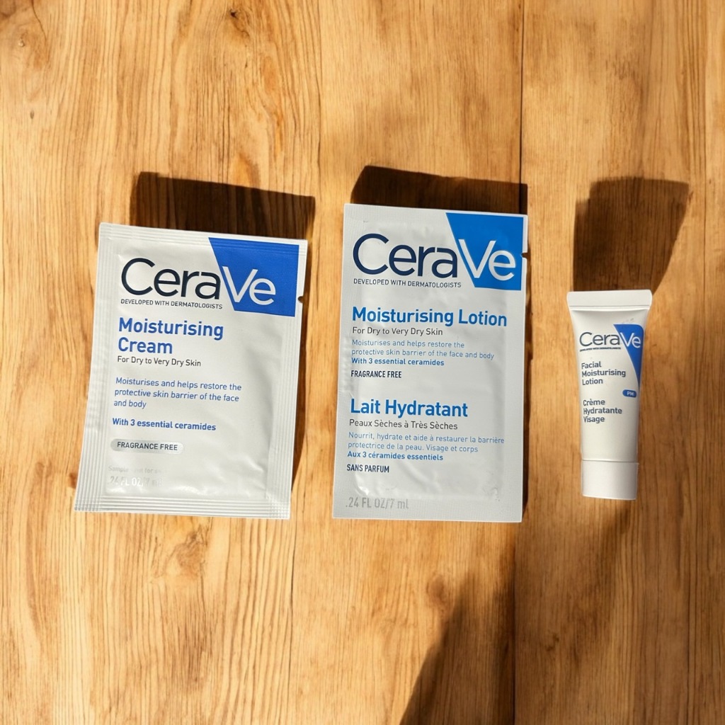 CERA VE (ขนาดทดลอง) Moisturising Cream / Moisturising Lotion  / PM