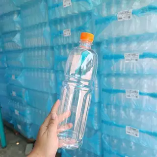 ขวดพลาสติกใส 1000ML ทรงโออิชิ ป.30 แพค98ใบ พร้อมฝา