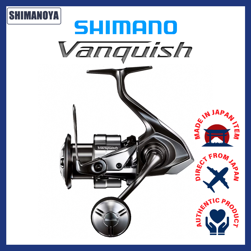 รอก Shimano Vanquish 2023 Spinning reel รอกสปินนิ่ง รอกตกปลา รอกชิมาโน่ fishing reel Made in Japan