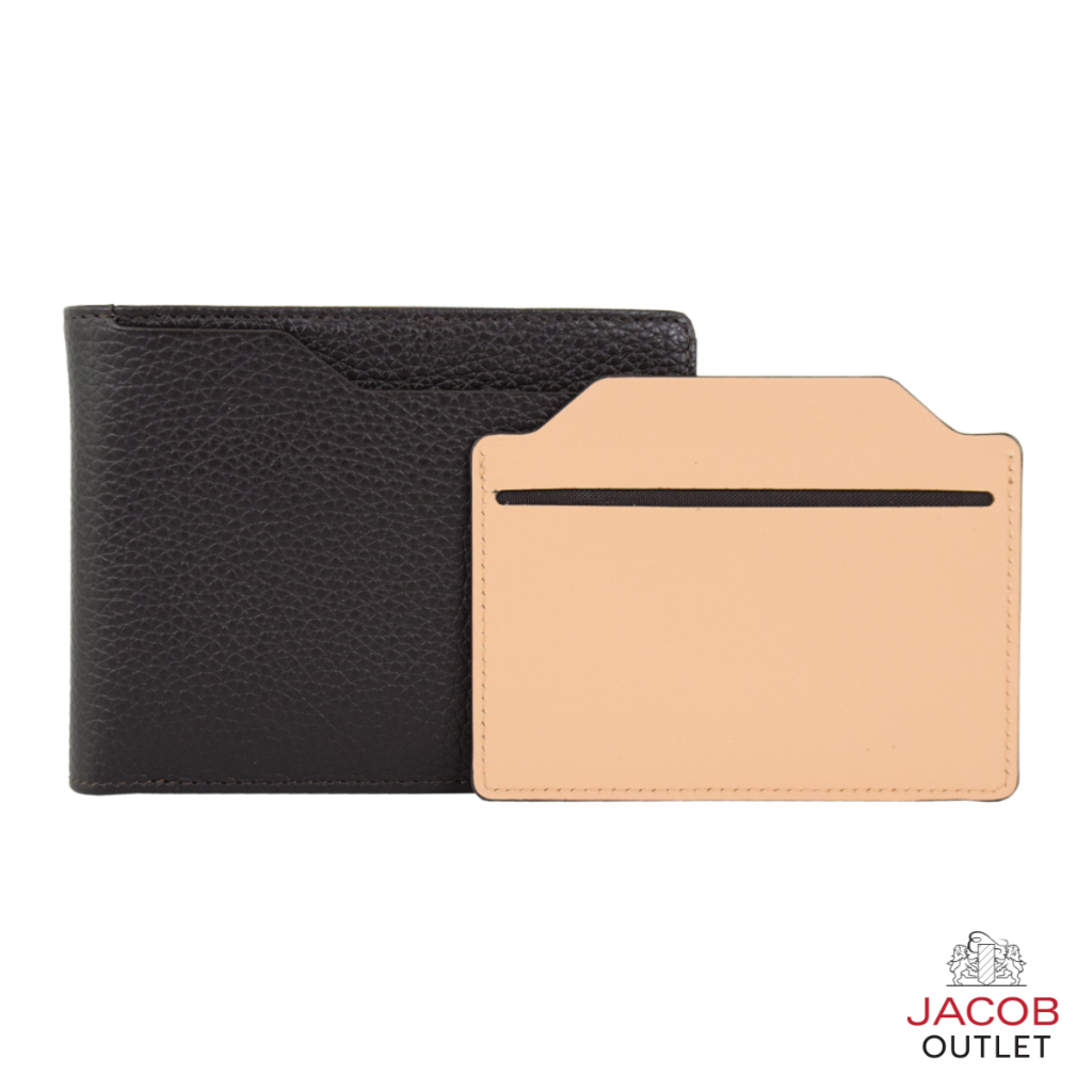 JACOB กระเป๋าสตางค์ชาย มีช่องเก็บ ID ถอดได้ - รุ่น 22543