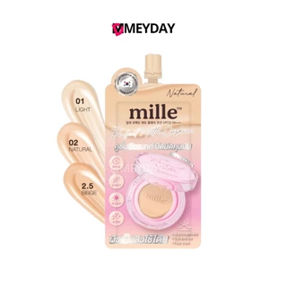 (แบบซอง) Mille Perfect Matte Long Wear Cushion SPF50 PA+++ มิลเล่ เพอร์เฟ็กต์ แมทท์ ลอง แวร์ คุชชั่น 6g