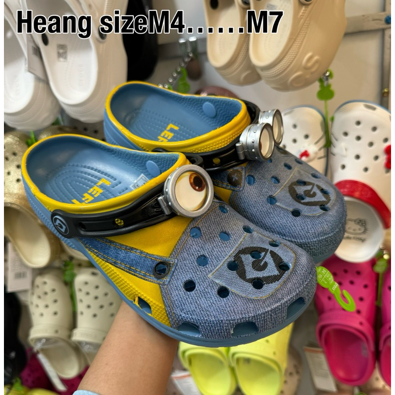 รองเท้าแตะลายการ์ตูนรองเท้าผู้หญิงcrocs(36-40)❤️❤️