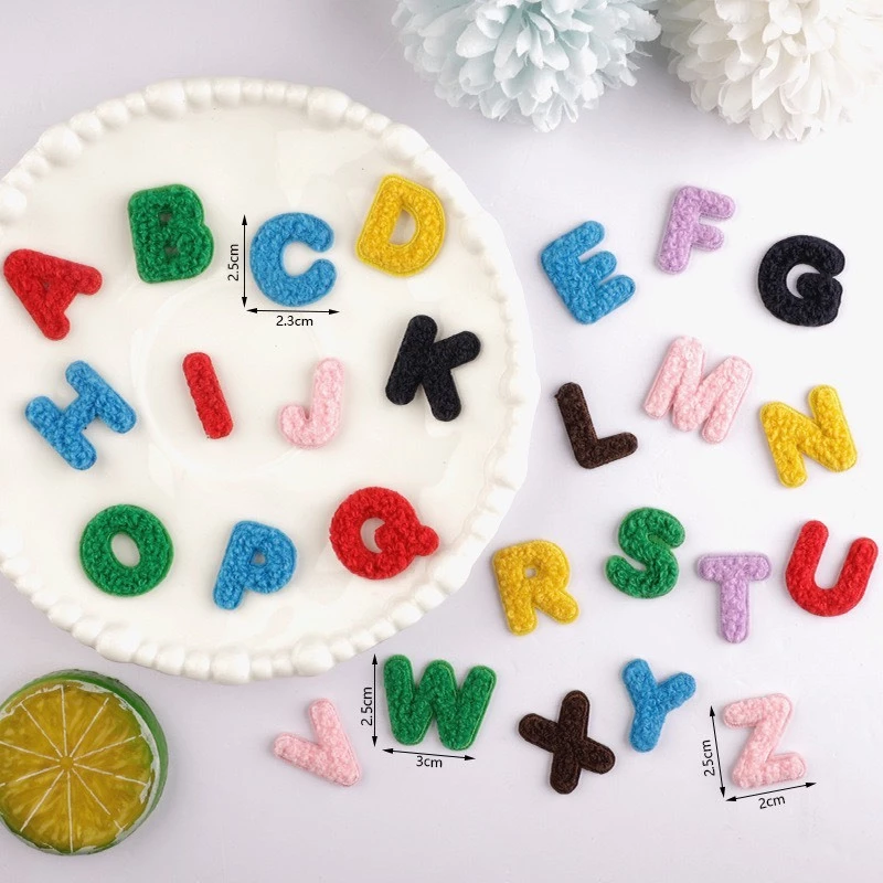 DIY ตัวรีด/สติ๊กเกอร์ห้ามรีด A-Z รีดกับวัสดุที่เป็นผ้าได้หลากชนิด ติดบนอุปกรณ์นักเรียน ติดกระเป๋า ติดรองเท้า ซ่อมเสื้อ