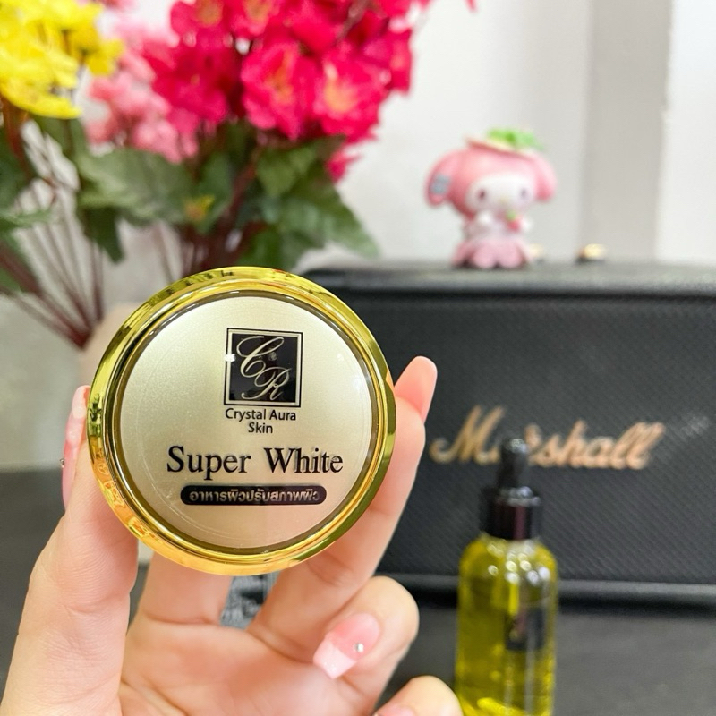 ครีมปรับสภาพผิวซุปเปอร์ไวท์ 15g คริสตัลออร่าสกิน ซุปเปอร์ไวท์ - รูปที่ 4