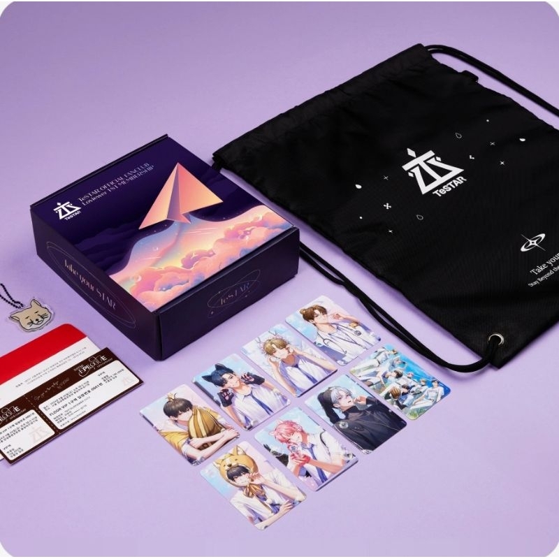 (พร้อมส่ง)​(ดีลเกา)​ มือหนึ่ง Loviewer 1st membership Testar Debut or Die การ์ตูน มันฮวา