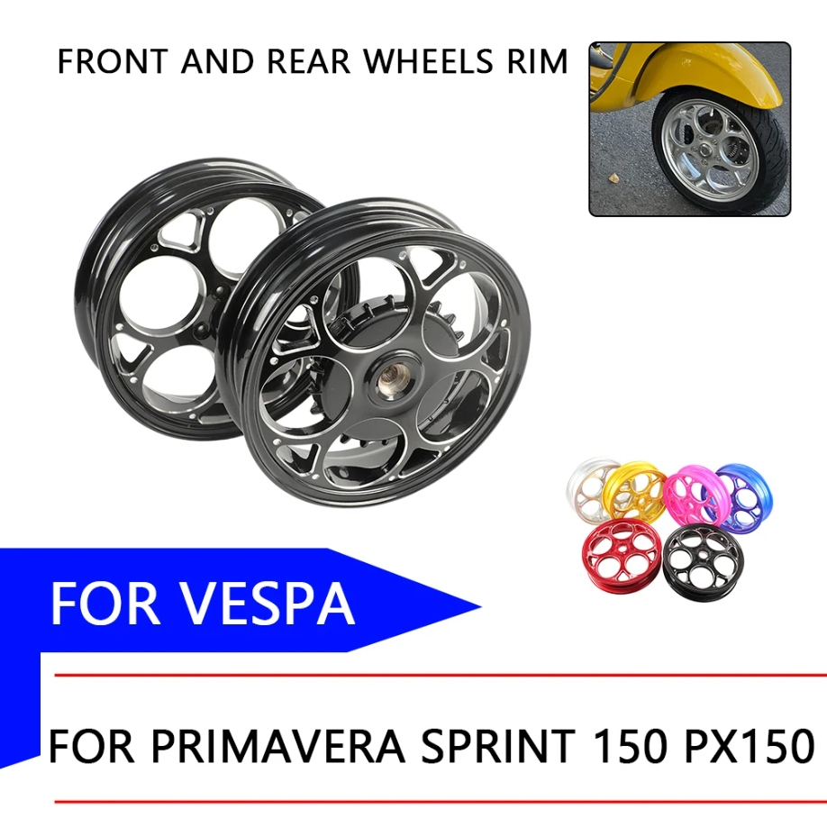 สำหรับล้อVespa Sprint primavera125 150 GTS150 300 ขนาดขอบ 12นิ้ว ลาย Revolver (1 คู่) (จัดส่งจากไทย)