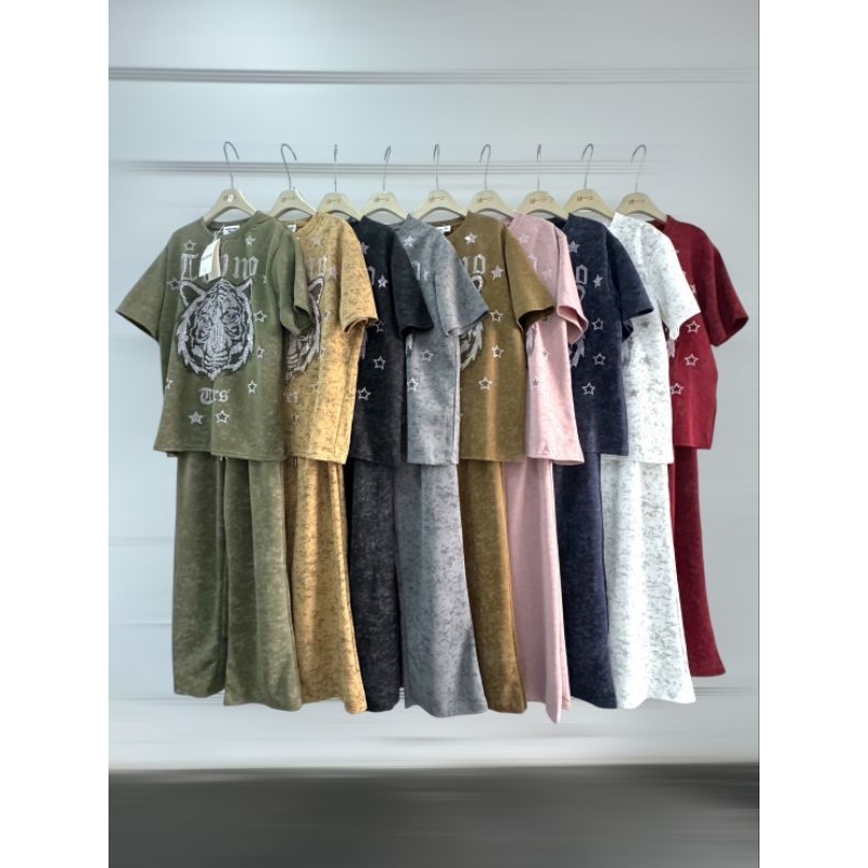 เซทผ้านิ่ม งานสวยรีดเพชรแน่นๆๆ - รูปที่ 4