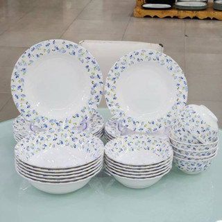 จานชาม เมลามีน ตราซุปเปอร์แวร์ ลายบลูไอนะ ชุด6ใบ มี5ขนาดให้เ…