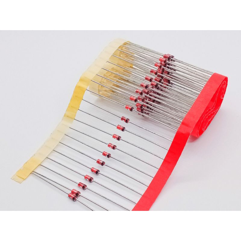 (แพ็ค20ตัว) ซีเนอร์-ไดโอด 1N5252/1N4748, /3.9V Zener-Diode 1N5252/1N4748/ 3.9V.  พร้อมส่ง
