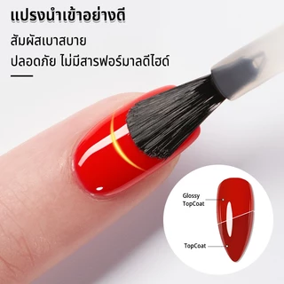 Nawoelite ไพรเมอร์ กาวติดเล็บ top coat เจล ไพรเมอร์กาวเล็บเจล เล็บเจลเงางาม กาวติดเล็บมืออาชีพ ดูแลสุขภาพเล็บ
