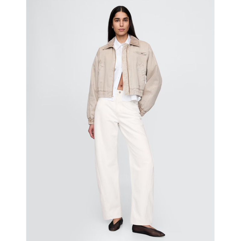 pre order GAP barrel jean เอวสูงสุดฮิต ที่เป็นไวรอลอยู่ตอนนี้ แนะนำๆๆ