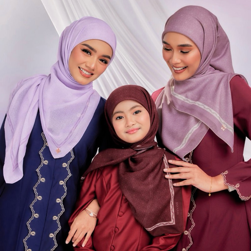 🔥พร้อมส่งทุกสี🔥 คอลใหม่ล่าสุด Hanami Hijab สีพื้น ผ้าคลุมหอม รุ่นใหม่ล่าสุด 💐 71 สีปังๆ
