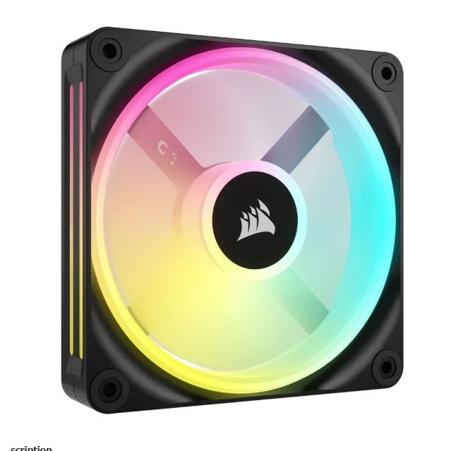 CASE FAN (พัดลมเคส) CORSAIR QX120 RGB (CO-9051001-WW)