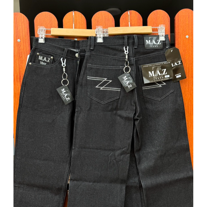 M.A.Z.ผ้าดิบ16 Oz ดีเทลที่2 เน้นปั้นเฟดมีป้ายแถมให้ฟรี
