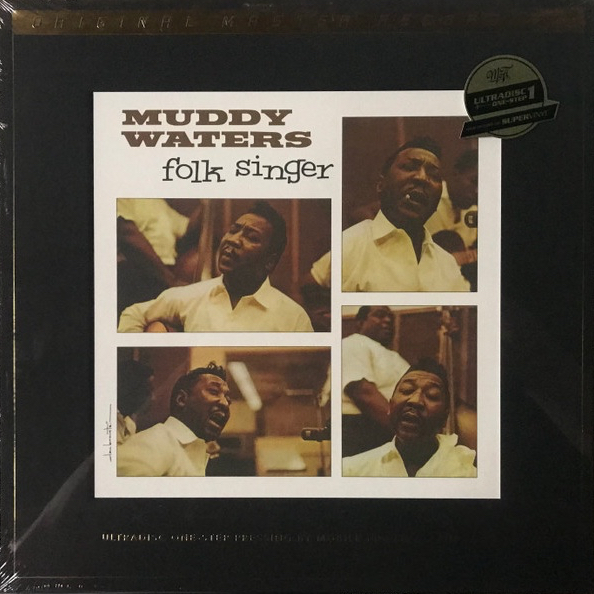 แผ่นเสียง LP Muddy Waters – Folk Singer ( Audiophile ) 20// US Press - MOFI / One step แผ่นซีล ใหม่ 
