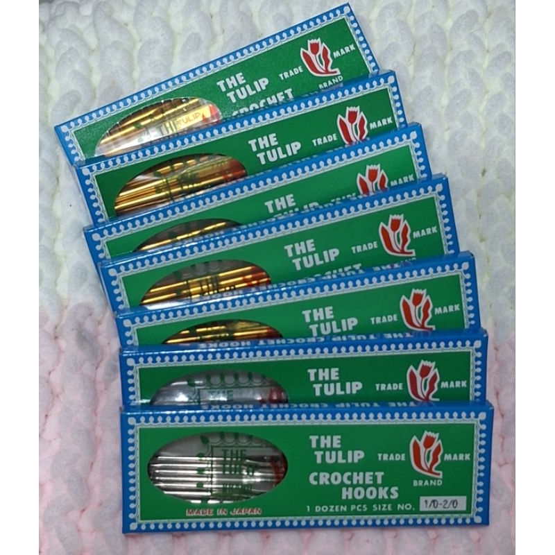 เข็มโครเชต์ TULIP ขายยกโหล/12 ด้าม made in Japan 100%