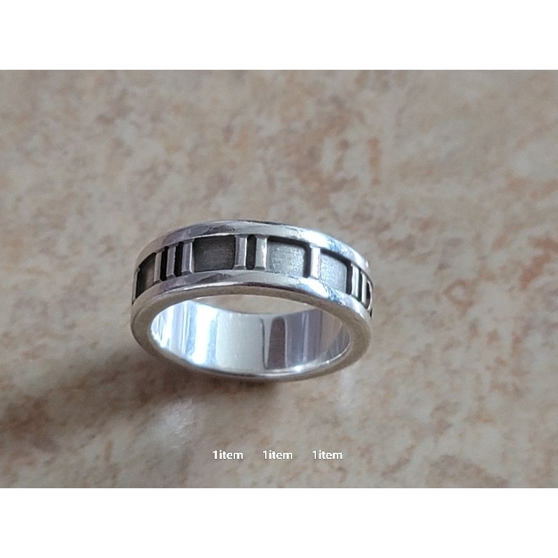 tiffany & co แหวนเงินแท้