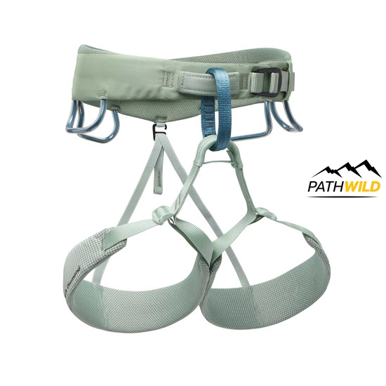 BLACK DIAMOND Momentum Harness - Women's  ฮาร์เนสปีนหน้าผา สำหรับผู้หญิง เทคโนโลยีใหม่ที่ลดน้ำหนัก ลดการเสียดสี และระบาย