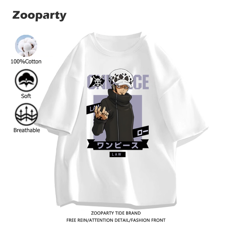เสื้อ วันพีซ One Piece 2025สินค้าใหม่! ฤดูร้อน อนิเมะ เสื้อเชิ้ตแขนสั้น ผ้าฝ้ายแท้ ใส่สบาย นุ่ม(ส่งเร็ว จัดส่งจากไทย)