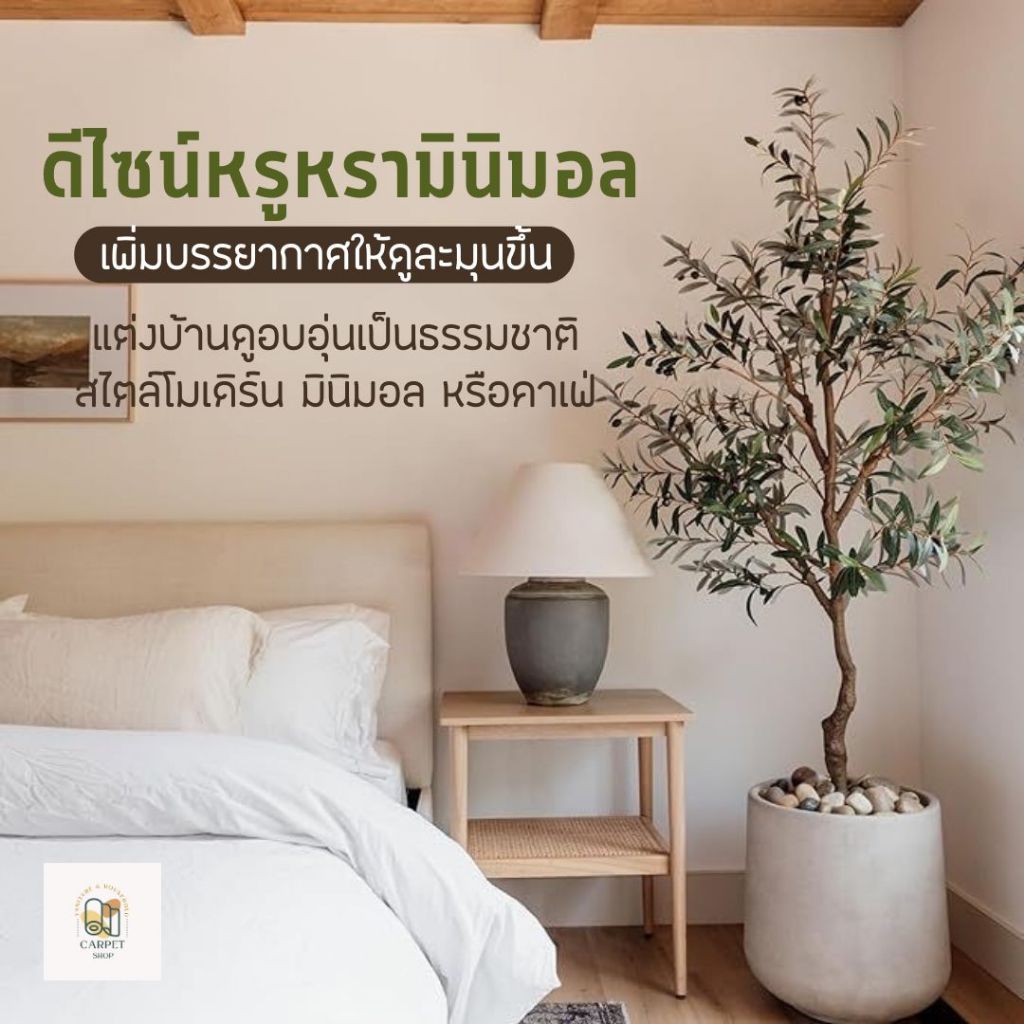 พร้อมส่ง ต้นโอลีฟ เกรดพรีเมี่ยม ลำต้นอวบหนา ใบแน่นฟู พร้อมลูกดก ต้นมะกอกปลอม ของแต่งบ้าน แต่งห้อง สินค้าตรงปก มีคุณภาพ!!