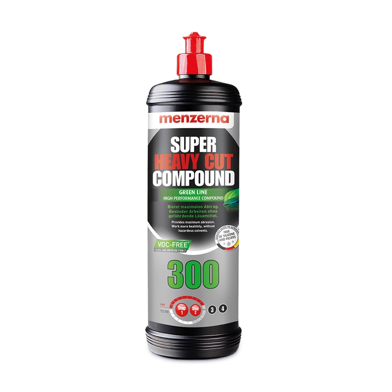 Menzerna 300 Green Line - Super Heavy Cut Compound (ขวดแบ่ง)