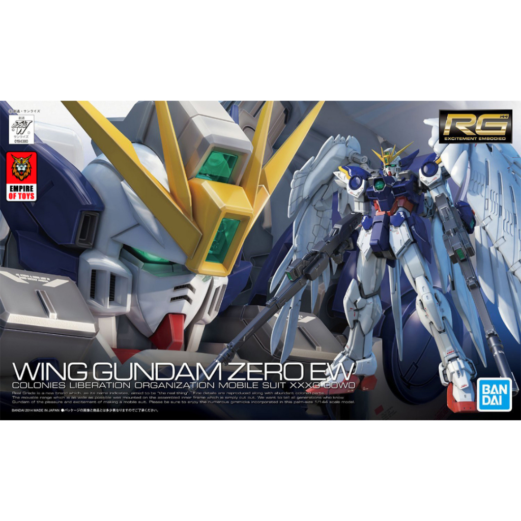Bandai RG (1/144) Wing Gundam Zero Custom (พร้อมส่ง)