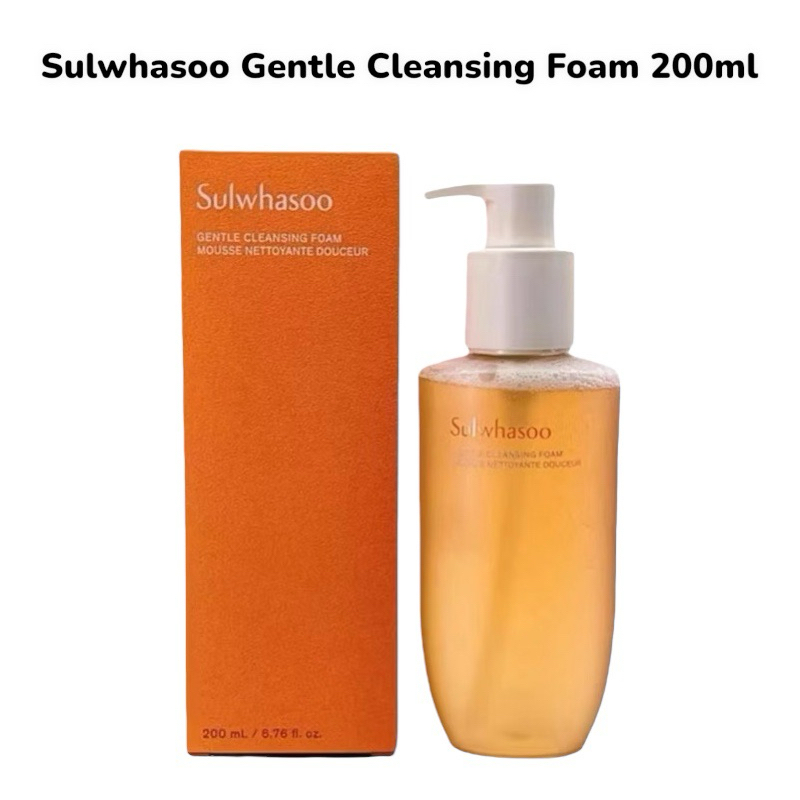 ใหม่ Sulwhasoo Gentle Cleansing Foam คลีนซิ่งโฟม200ml exp2028