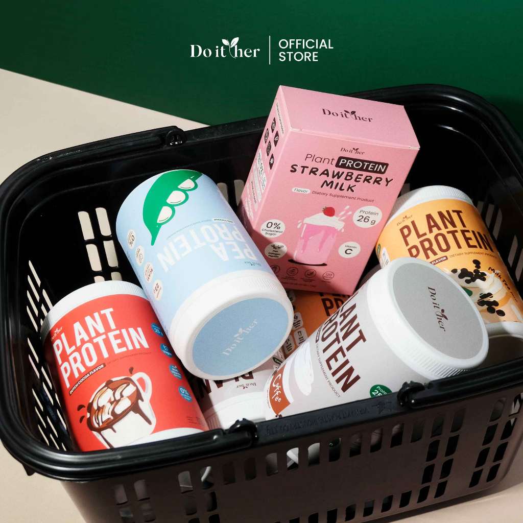Do it her Plant Protein โปรตีนพืช คละรสชาติ