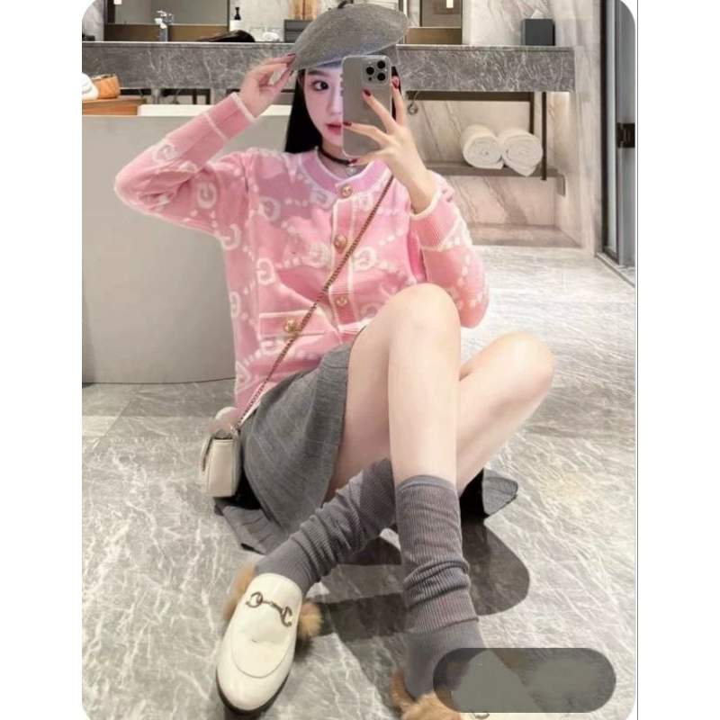 เสื้อคลุมไหมพรม เสื้อคาร์ดิแกน หลากสี