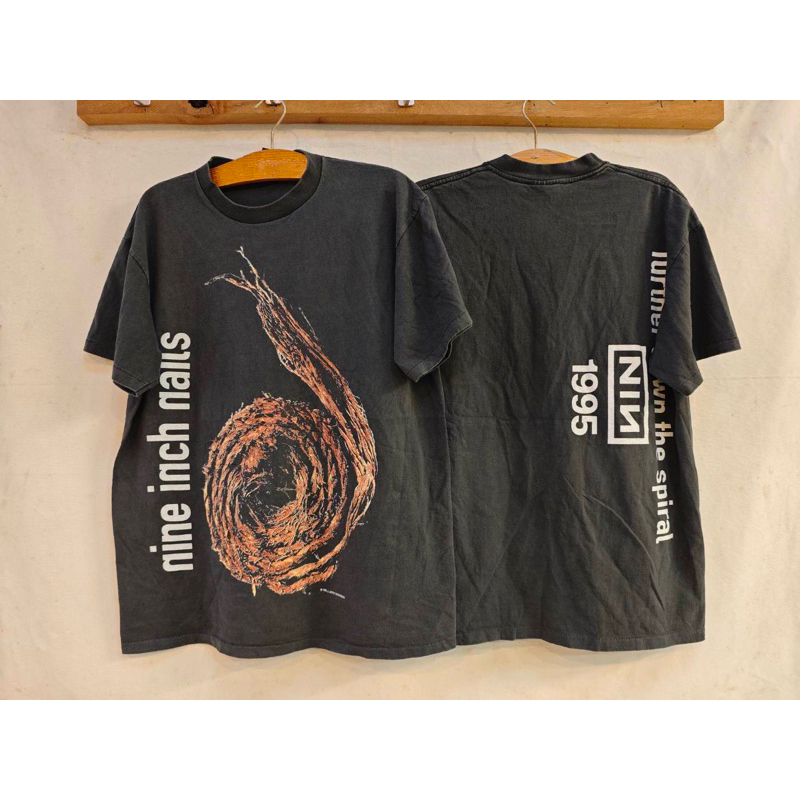 เสื้อ nine nine inch nalls 1995