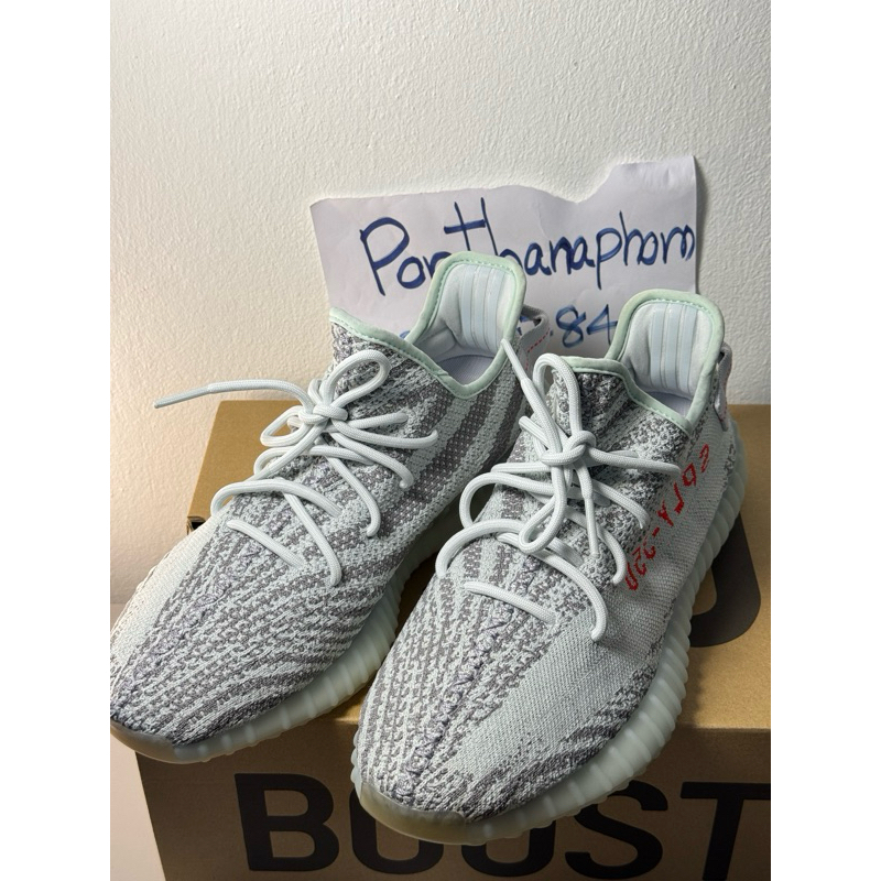 yeezy boost v2 tint blue ของแท้ เบอร์ 11US พร้อมส่ง