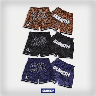 Sure thing - leopard short กางเกงขาสั้น ลายเสือ ใส่ได้ทั้งชายและหญิง ใส่สบาย ระบายอากาศ