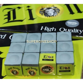 ชอล์กยี่ห้อ​ Lion​ จากเสปน​ (No​ box)​ ชอล์ก​สิงโต​ billiard chalk