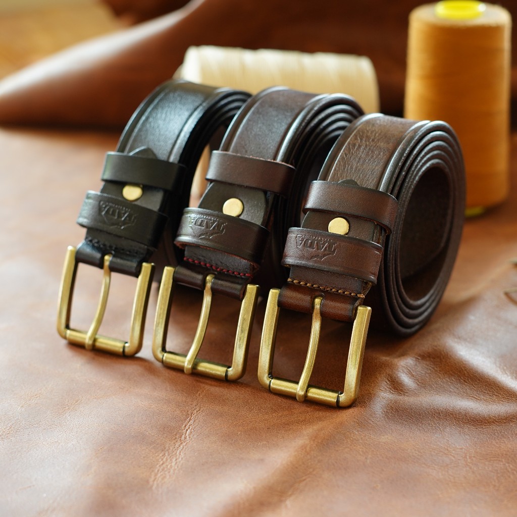 Tada leather เข็มขัดหนังแท้ผู้ชาย รุ่น BE-ACL- 710