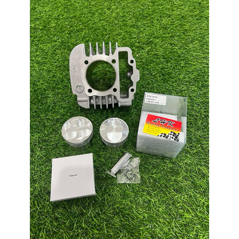 เสื้อพร้อมลูก110i ลูกLHK 50,53,54,56,57,58,59สลัก13มิล พร้อมปาดหัวหลบวาว 2,4W ใส่รถชักเดิม,3,5มิล ใส