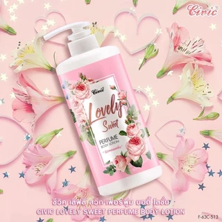 Civic Sweetheart Perfume Body Lotion ซีวิค สวีทฮาร์ท เพอร์ฟูม บอดี้ โลชั่น น้ำหอม 600ml