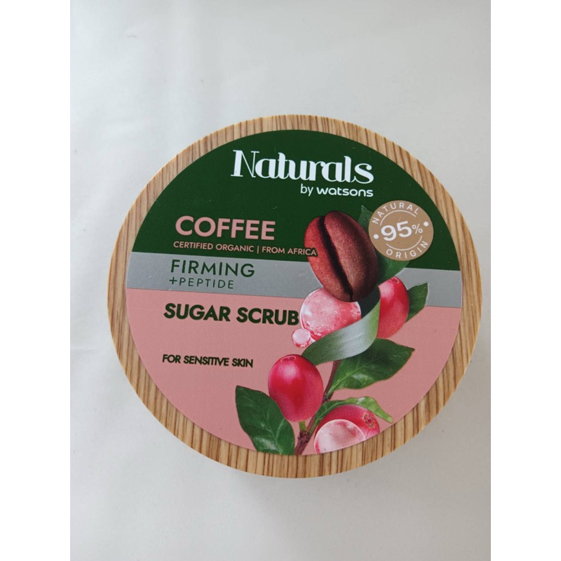 Naturals by Watsons เนเชอรัล บาย วัตสัน คอฟฟี่ เฟิร์มมิ่ง ชูการ์ สครับ 200กรัม