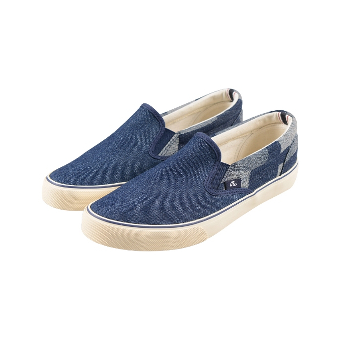 Mc jeans รองเท้าสลิปออน Slip on Unisex สียีนส์ฟอกเข้ม M09Z045