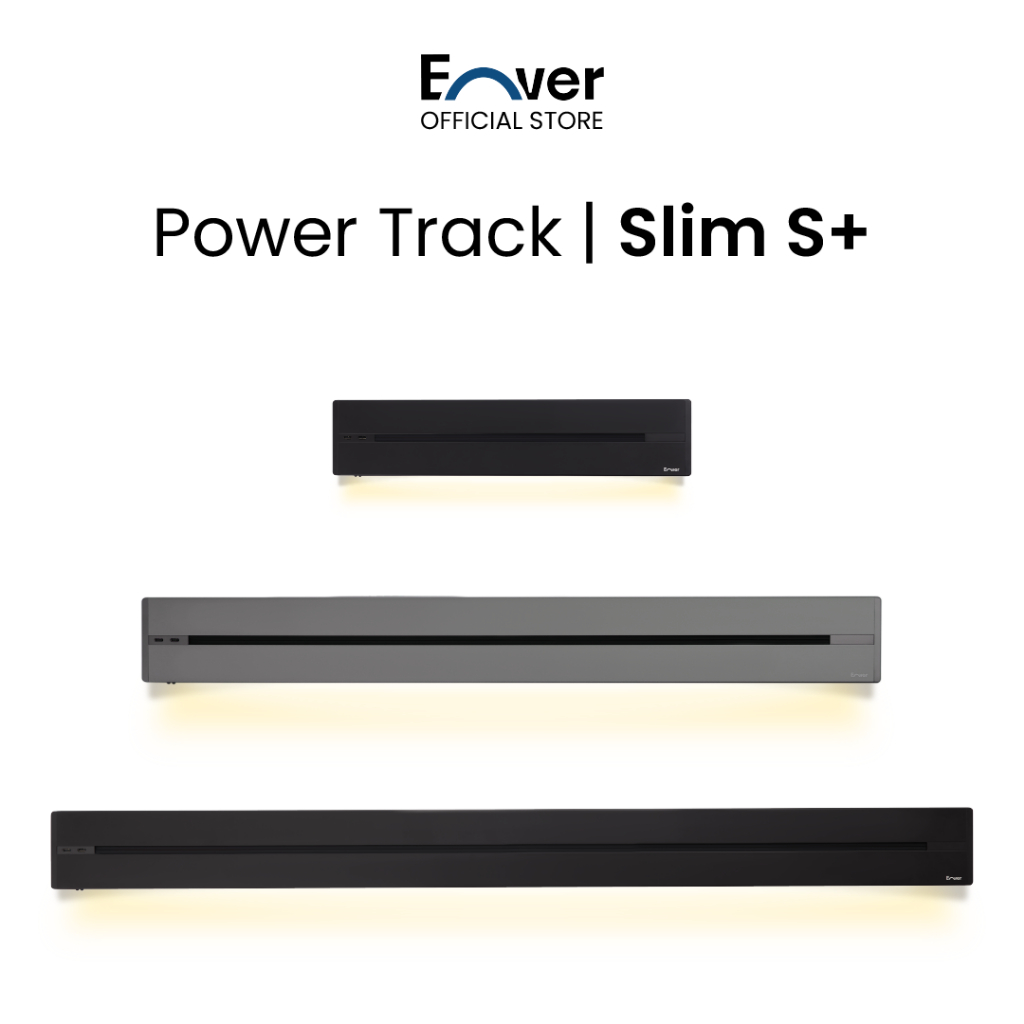 Enver Power Track | Slim S+ (USB-C & LED Light) รางไฟอัจฉริยะเอนเวอร์ Slim S+
