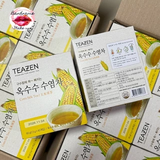 เติมสต๊อกแล้ว!! TEAZEN KOMBUCHA 50กรัม 10ซอง/กล่อง ทีเซ็น คอมบูชาเกาหลี (พร้อมส่ง🌻) (ชาจองกุกดื่ม)