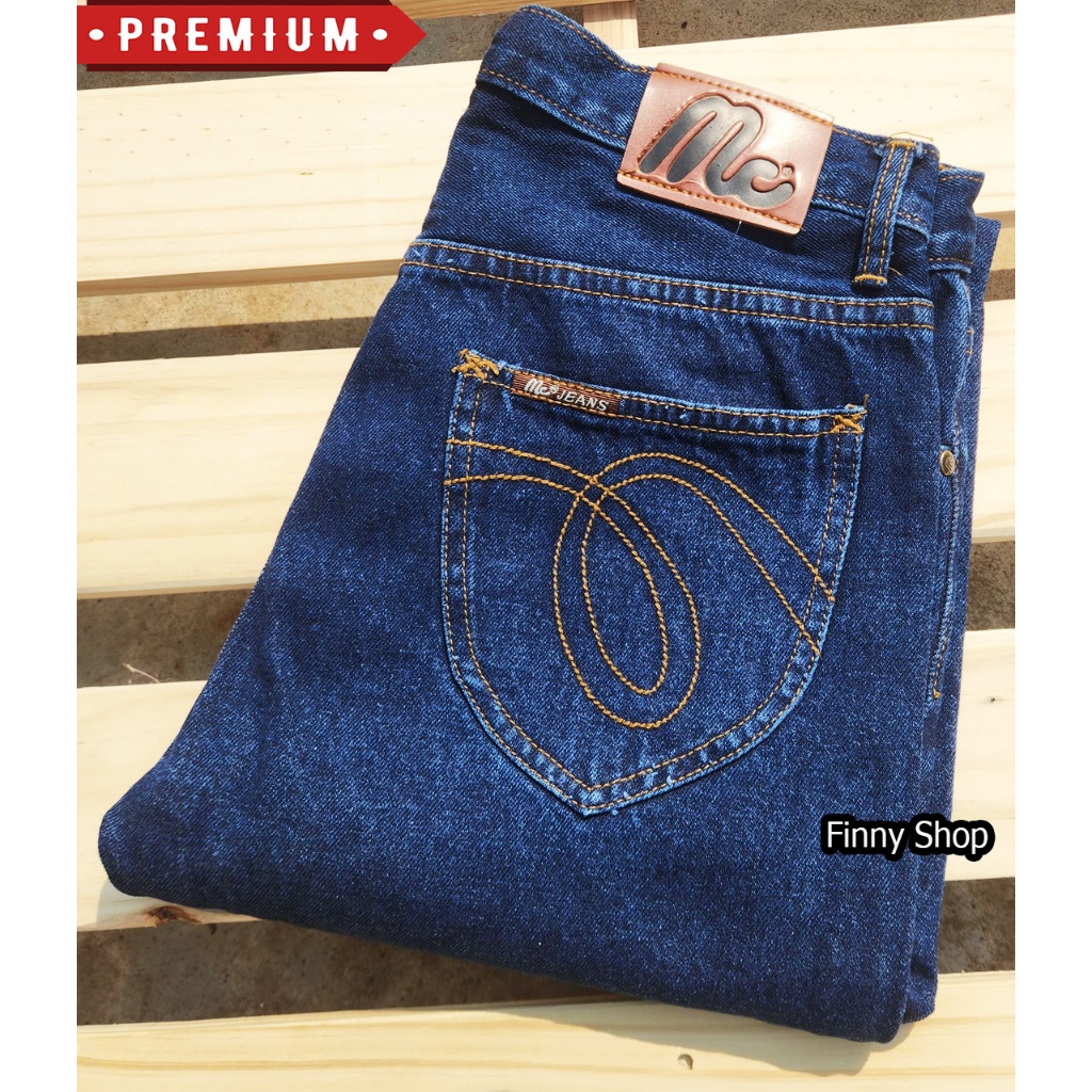 กางเกงยีนส์ Jeans Mc กางเกงยีนส์ขากระบอกชาย มี4รุ่นให้เลือก กางเกงยีนส์ทรงกระบอก เป้าซิป
