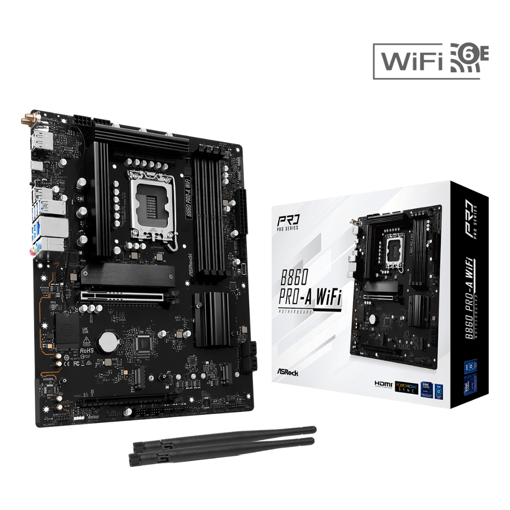 MAINBOARD (เมนบอร์ด) ASROCK B860 Pro-A WiFi