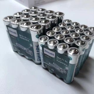 ถ่าน Philips AA AAA 1.5V แพค 4 ก้อน ของแท้ ใส่นาฬิกาทั่วไป และรีโมท